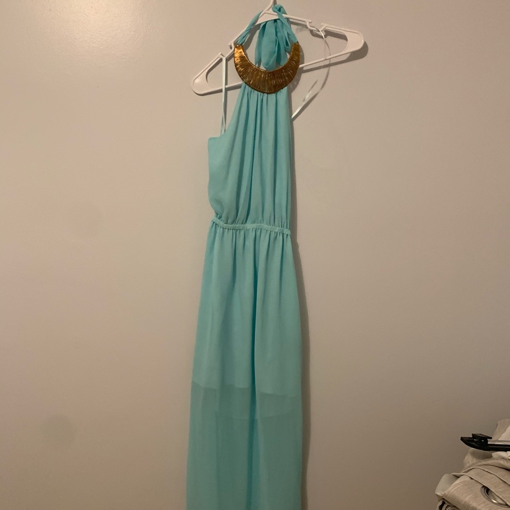 Light Blue 2B BEBE Jazmine Dress